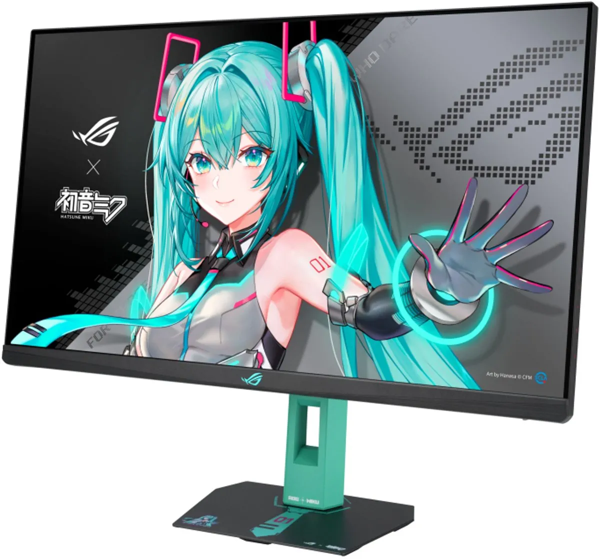 ASUS ROG Strix XG27ACMEG-G Hatsune Miku Edition Monitor 27
