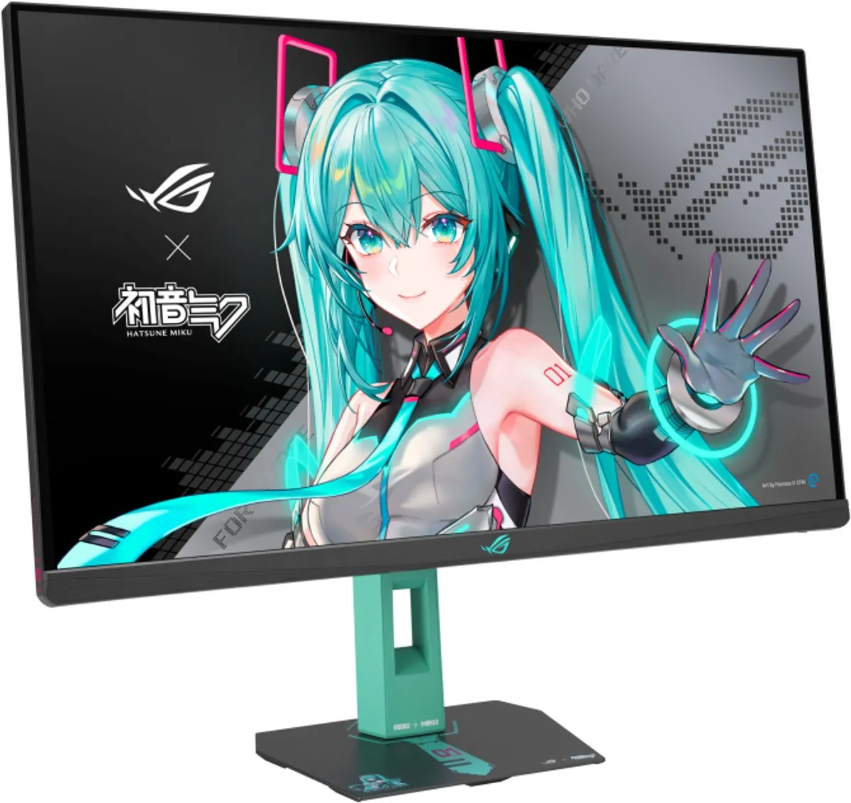 ASUS ROG Strix XG27ACMEG-G Hatsune Miku Edition Monitor 27 - afbeelding 6 van 6