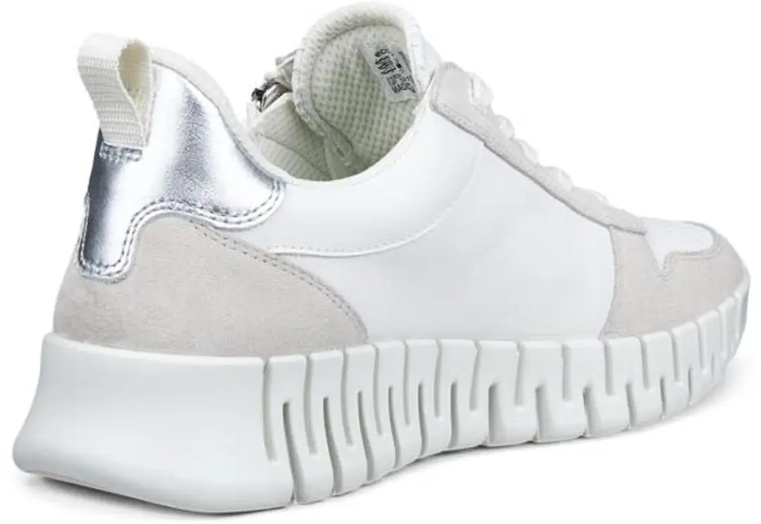 ECCO GRUUV W Dames Sneakers - Wit - afbeelding 3 van 4