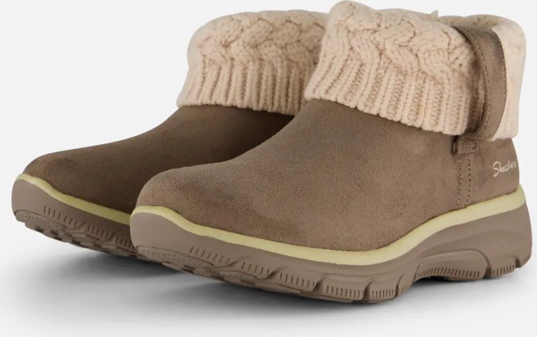 Skechers Easy Going Cozy Weather Dames Laarzen - Taupe 36