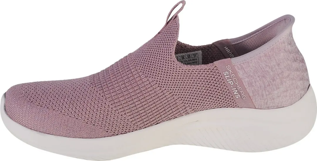 Skechers Slip-Ins Ultra Flex 3.0 Smooth Step Sneakers - Roze - afbeelding 2 van 5