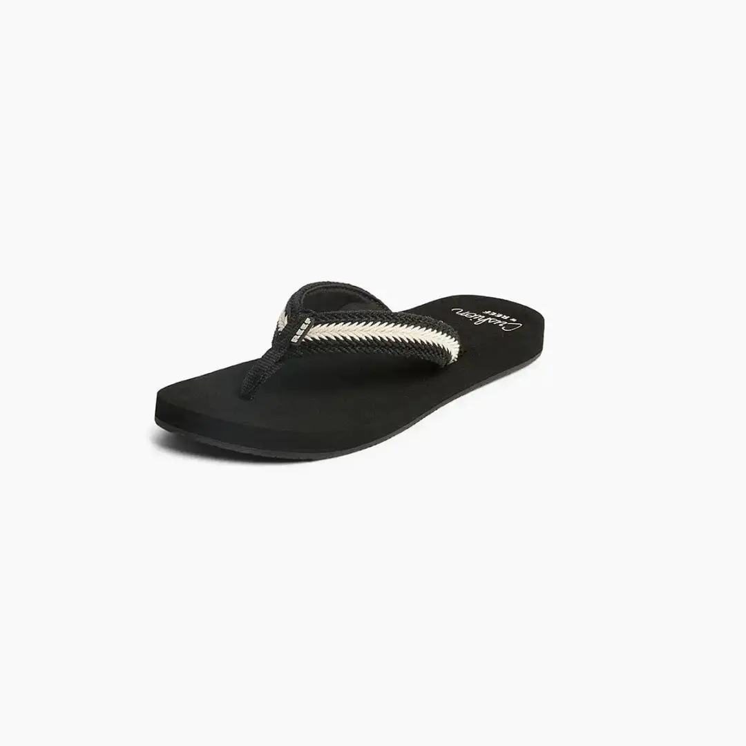 Reef Baja Maria Dames Slides CJ7339 - Zwart - afbeelding 5 van 6