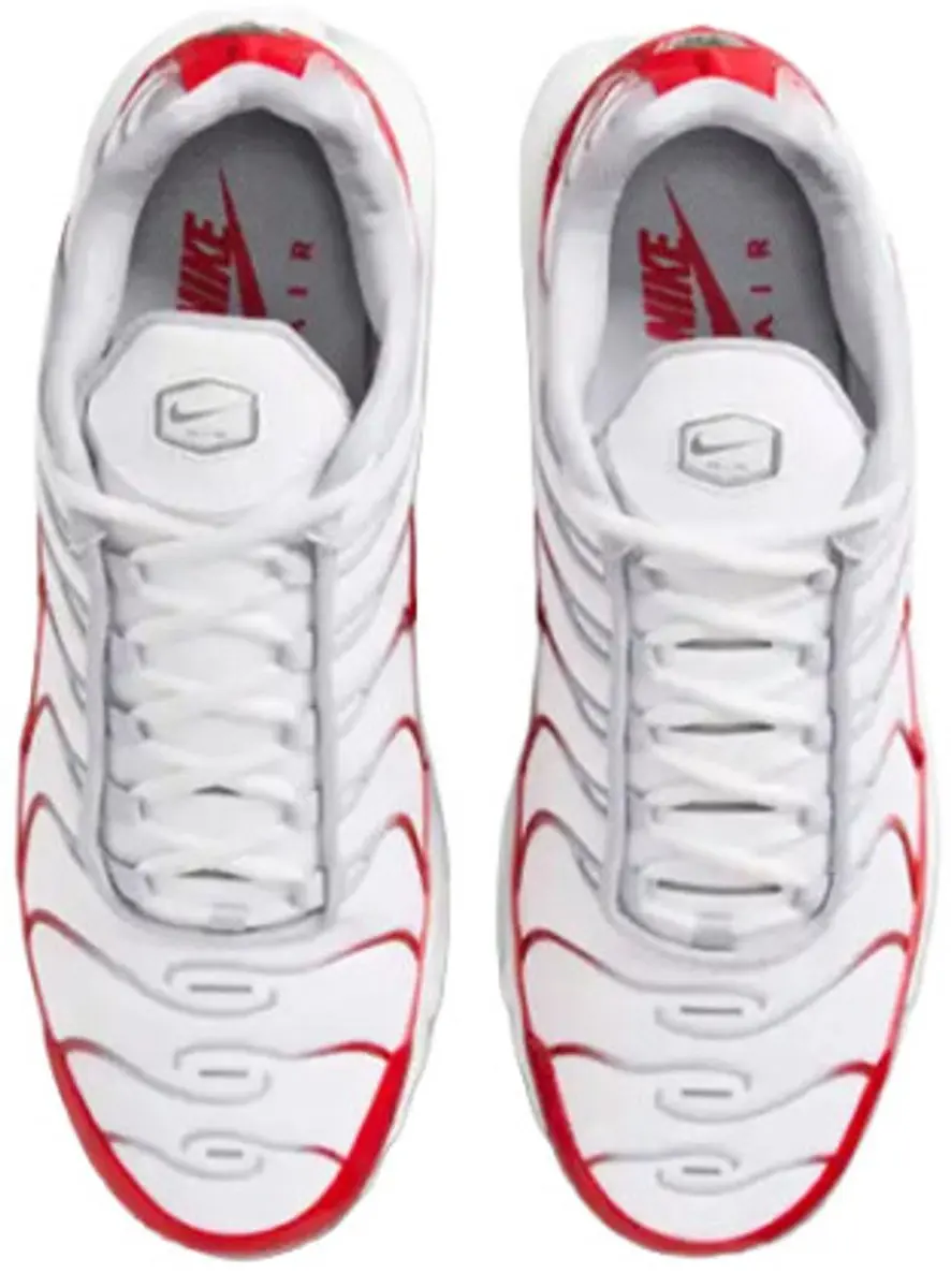 Nike Air Max Plus IF6224-101 - Sneakers - Wit/Rood - afbeelding 5 van 5