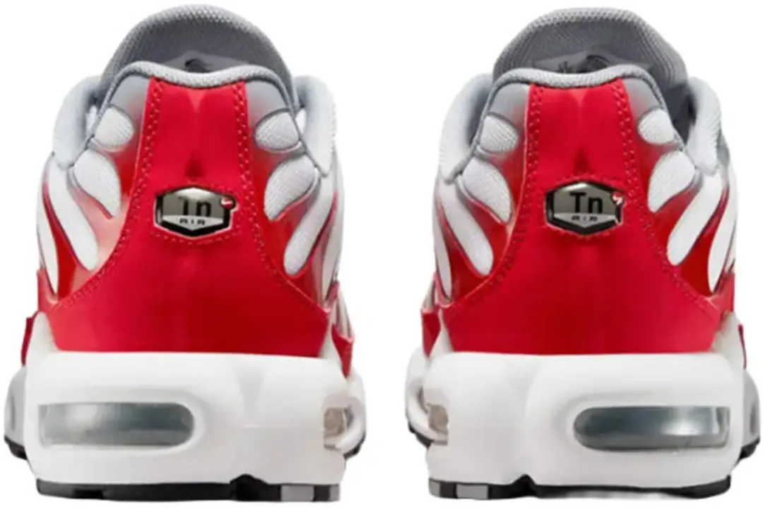 Nike Air Max Plus IF6224-101 - Sneakers - Wit/Rood - afbeelding 3 van 5