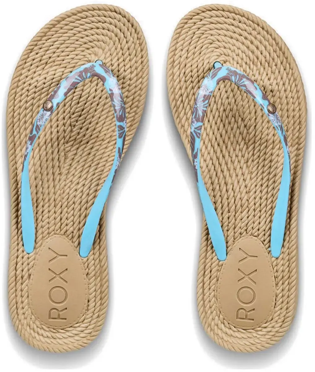Roxy South Beach III Teenslipper - Blauw - afbeelding 3 van 4