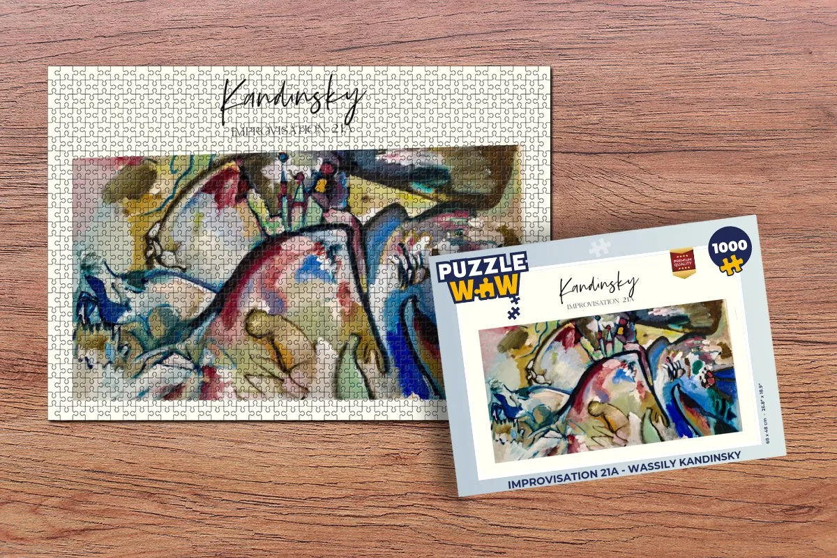 PuzzleWow Improvisation 21A Legpuzzel 1000 Stuks - Multicolor