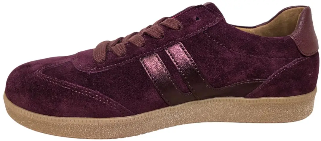 Gabor 6011.01.002 Dames Sneakers - Aubergine Suede - 39