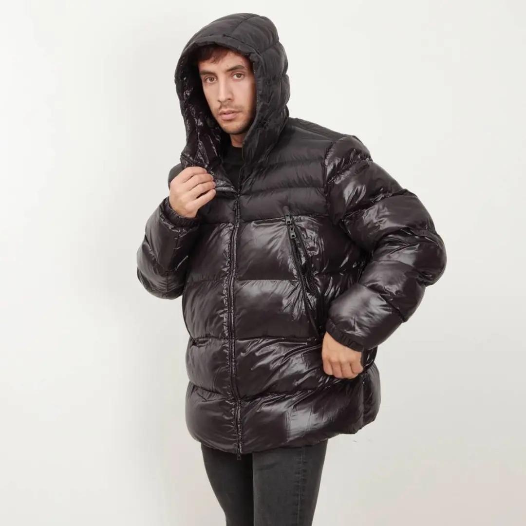 GEOX M2628K TC162 M SILE HOOD JACKET Zwart 54 EU