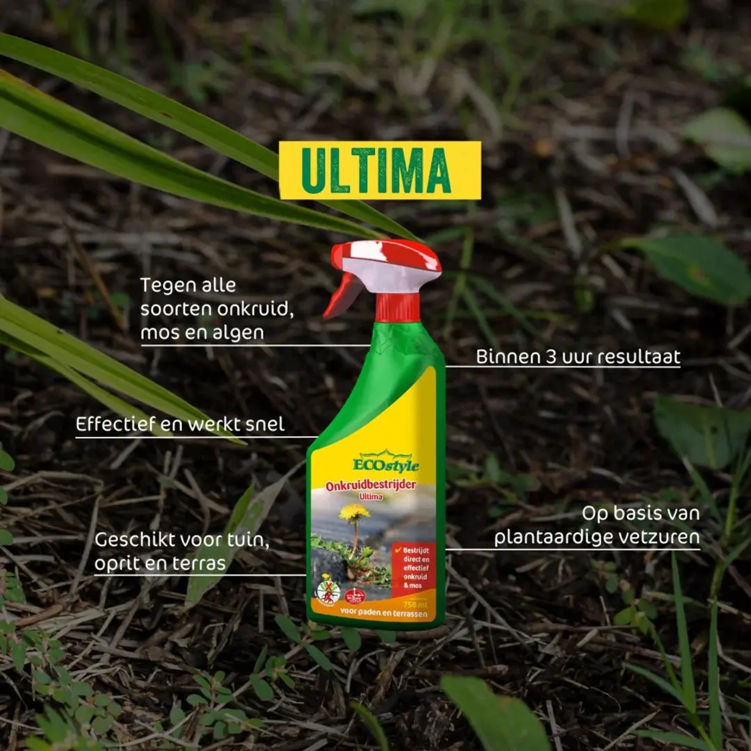 ECOstyle Onkruid & Mos Concentraat 2,5L - Blad & Wortel - afbeelding 2 van 5