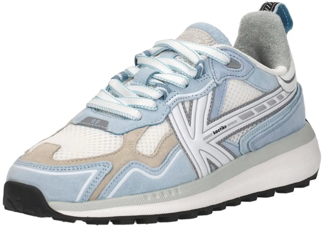 Kaotiko Detroit Tech Sneakers Laag - Licht Blauw - 41 - afbeelding 4 van 6