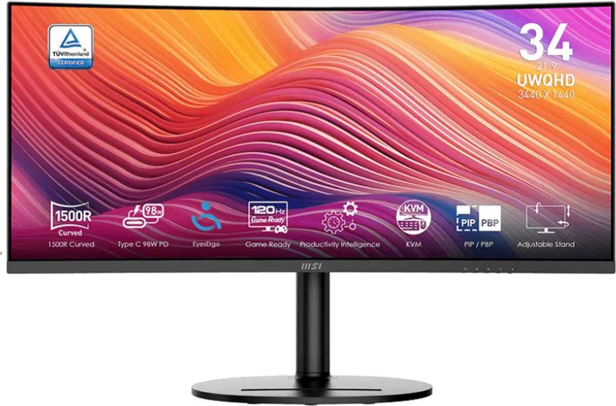 MSI Modern MD342CQP Ultrawide Monitor 34