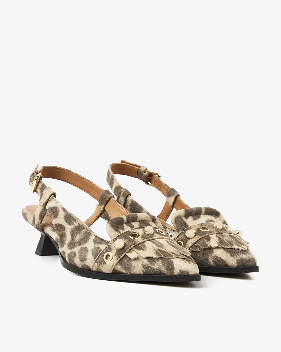 VIA VAI Lea Aileen Slingbacks Dames - Bruin - Maat 41 - afbeelding 2 van 6