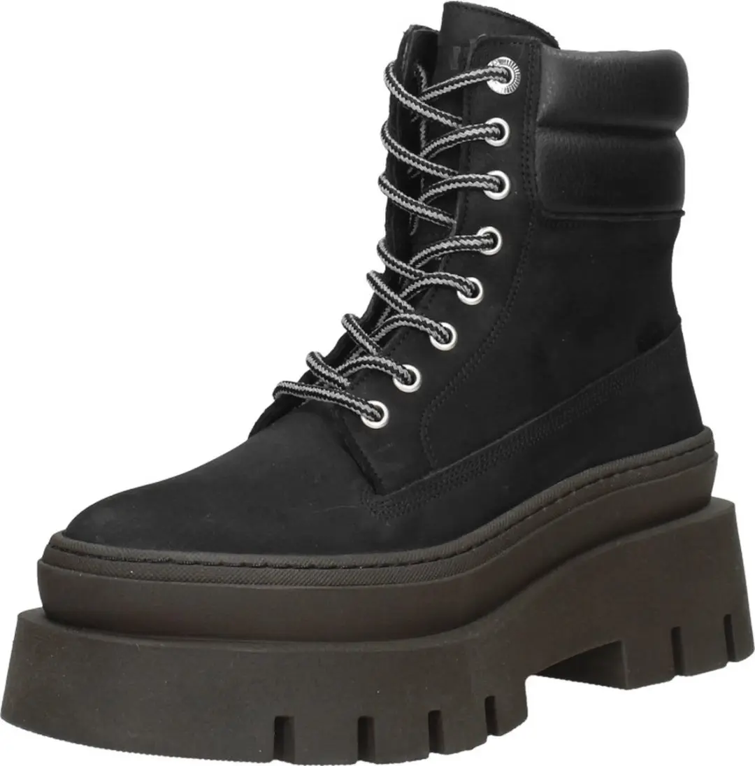 Bronx Evi-Ann Veterschoenen Hoog - zwart - Maat 37 - afbeelding 3 van 6