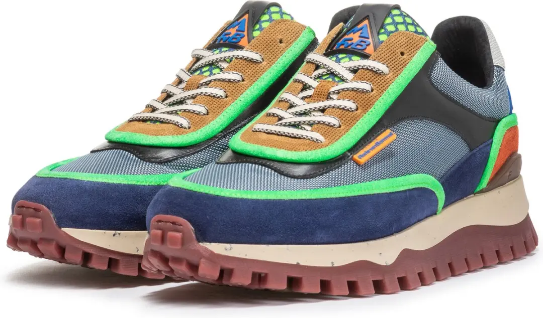 Floris van Bommel De Grommer 03.01 Sneaker SFM-10168 - 42 - Blauwblauw - afbeelding 3 van 6