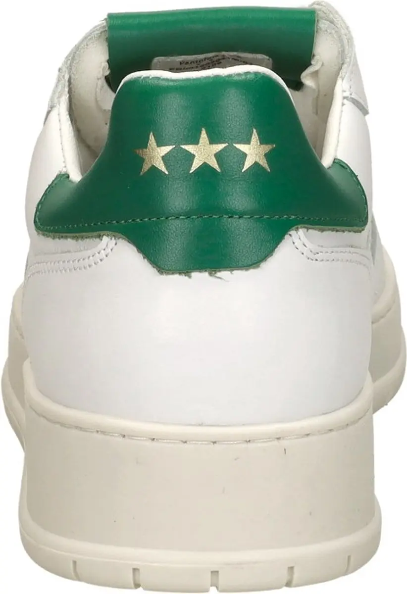 Pantofola d'Oro Sirmione Low Leren Sneakers - Wit - afbeelding 6 van 6