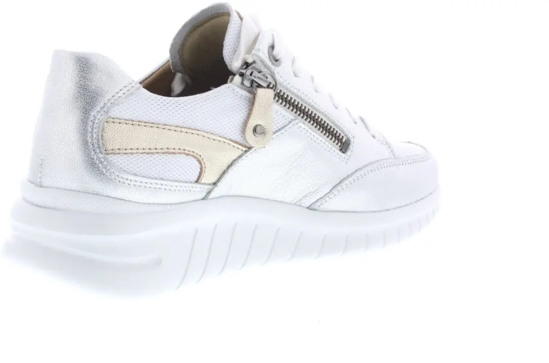 Hartjes Wave Sneakers Wit - Maat 37 - afbeelding 5 van 6