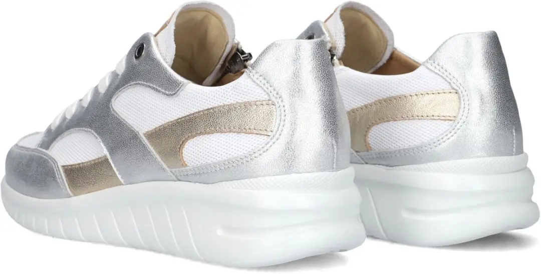 Hartjes Wave Sneakers Wit - Maat 37 - afbeelding 4 van 6