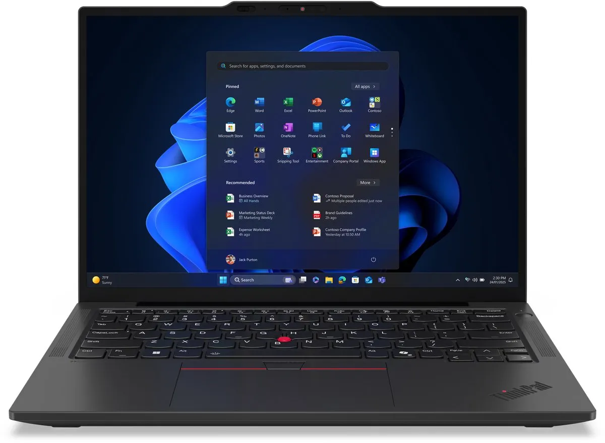 Lenovo ThinkPad X13 Gen 6 Core Ultra 5 225U Laptop 13,3" WUXGA - 16GB 512GB - Zwart