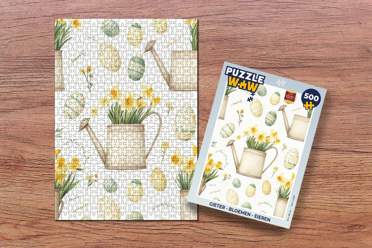 PuzzleWow Lente Narcis Legpuzzel 500 Stuks - 8721172700957