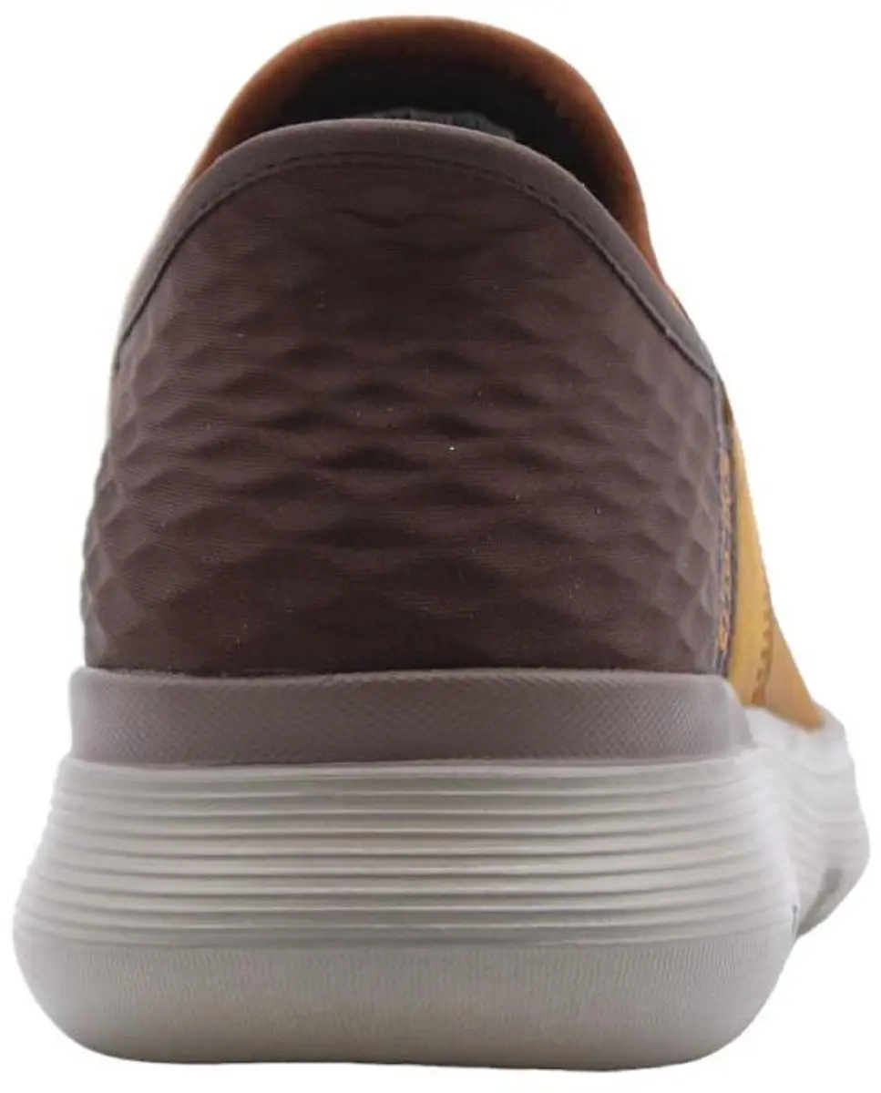 Skechers Garza-Gervin Wide Instappers - Heren Cognac 41 - afbeelding 4 van 6