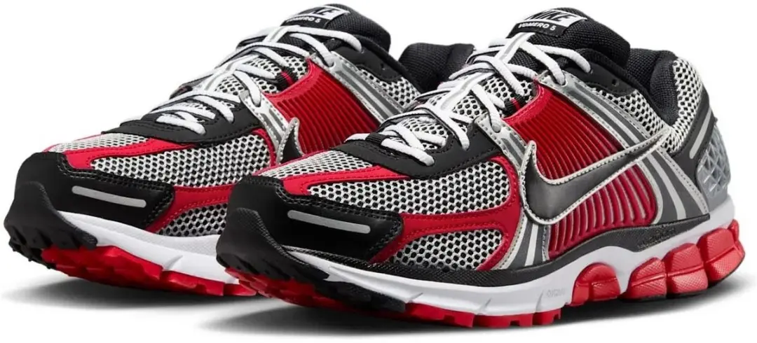 Nike Vomero 5 Grey Red Black Maat 46