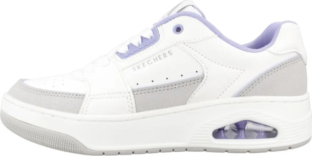 Skechers Uno Court Dames Sneakers 36 - Gebroken Wit - afbeelding 2 van 6
