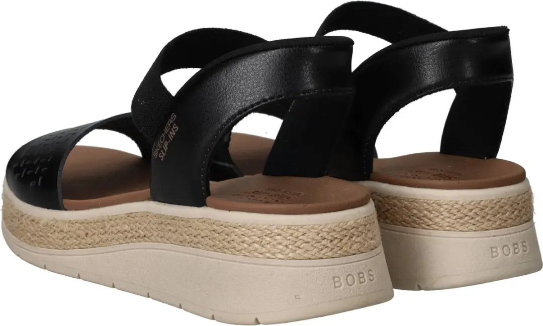 Skechers BOBS Sun Ray Step Aside Sandalen 39 - Zwart - afbeelding 5 van 6