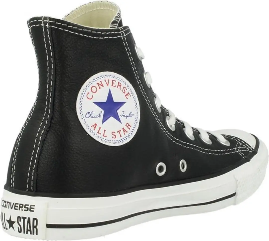 Converse All Star Hi Leather 132170C Sneakers - Zwart - afbeelding 5 van 6