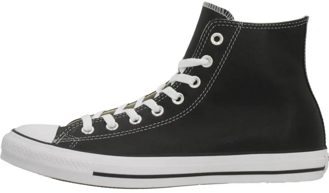 Converse All Star Hi Leather 132170C Sneakers - Zwart - afbeelding 2 van 6