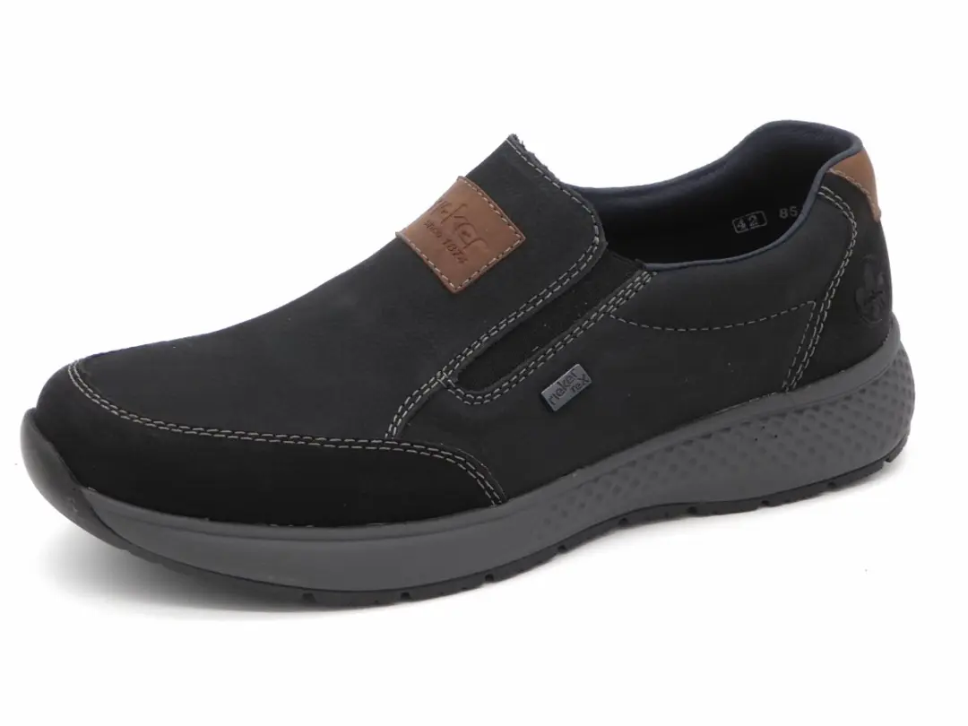 Rieker Instappers Nubuck - Blauw - Maat 43 - afbeelding 2 van 6