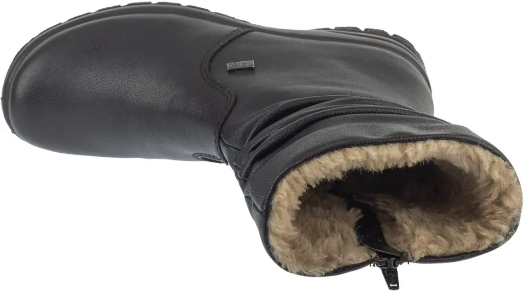 Rieker Z7171-02 Booties Vrouwen - Laarzen 37 - Zwart