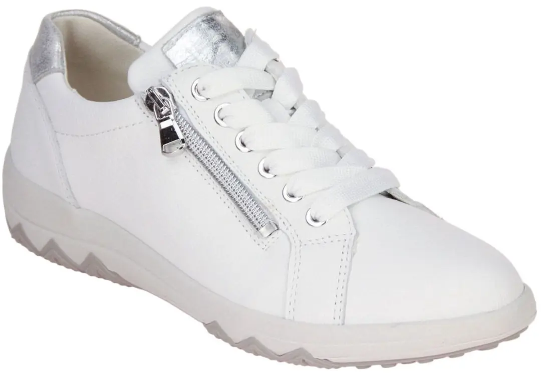 Wäldlaufer H-Teresa Leer Sneakers 6616-4 - Wit - Maat 38 - afbeelding 6 van 6