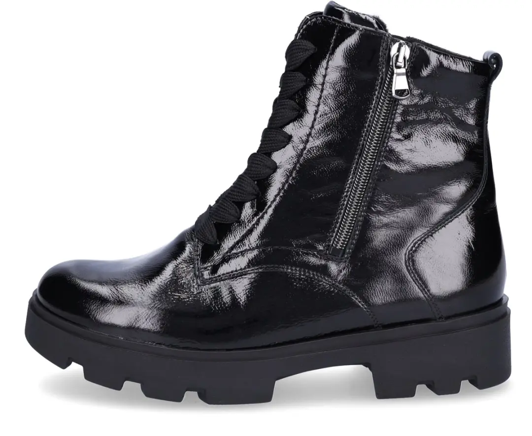 Wäldlaufer 694806-143-001 Dames Veterboots - Zwart