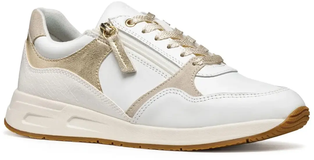 Geox Bulmya Schoenen Zonder Veters Wit EU 37 Vrouw