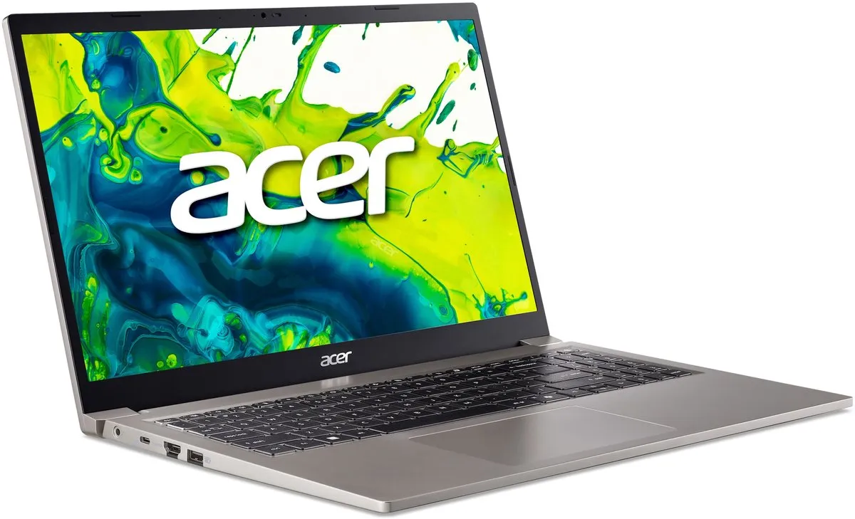 Acer Aspire AL15-33P-32CK Laptop - 15.6" - Core 3 - 8GB - 512GB SSD - Titanium