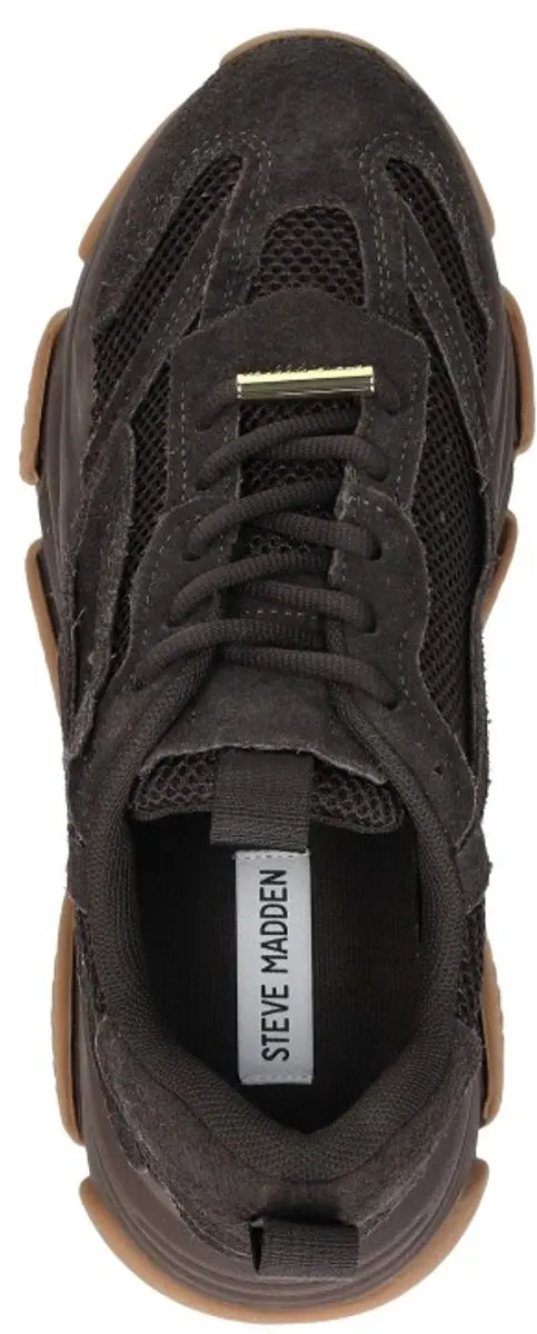Steve Madden Possession Sneakers - Bruin - Maat 40 - afbeelding 5 van 6