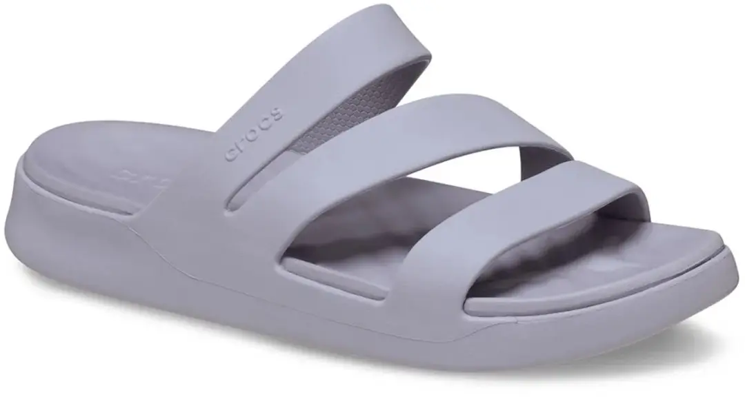 Crocs Getaway Strappy Slippers Mauve Mist - EU 39/40 - afbeelding 3 van 6
