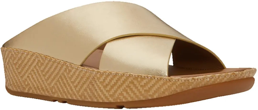 FitFlop Lulu Lux Cross Slide Slippers