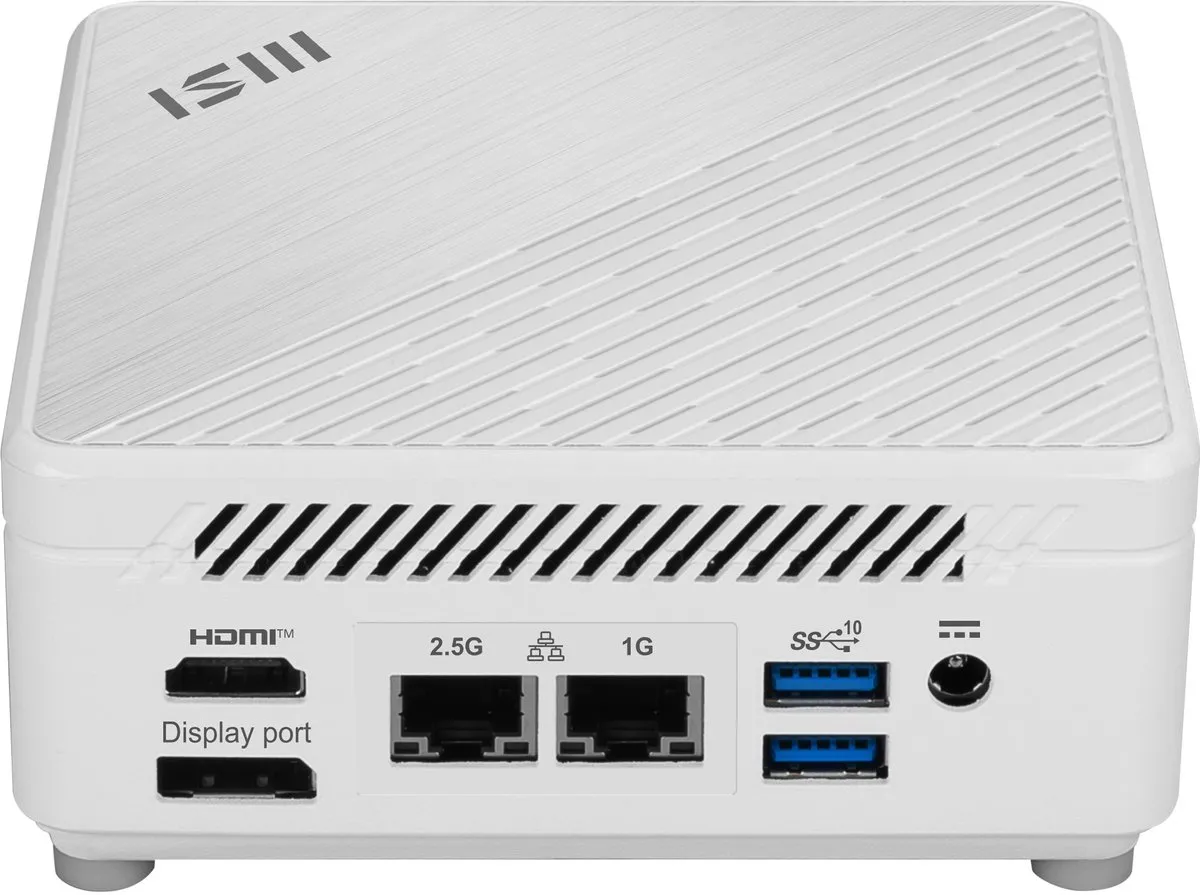 MSI Cubi 5 1M-439BEU Intel Core 5 120U 0,6L maat pc Mini PC Wit