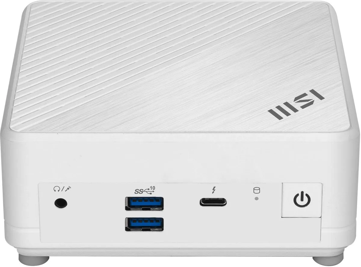 MSI Cubi 5 1M-439BEU Intel Core 5 120U 0,6L maat pc Mini PC Wit