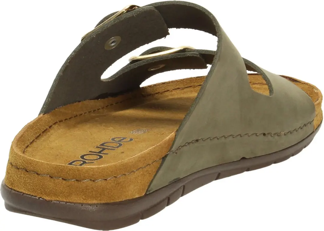 Rohde 5865 61 Slippers Dames - Olijfgroen Leer - 40 - afbeelding 6 van 6