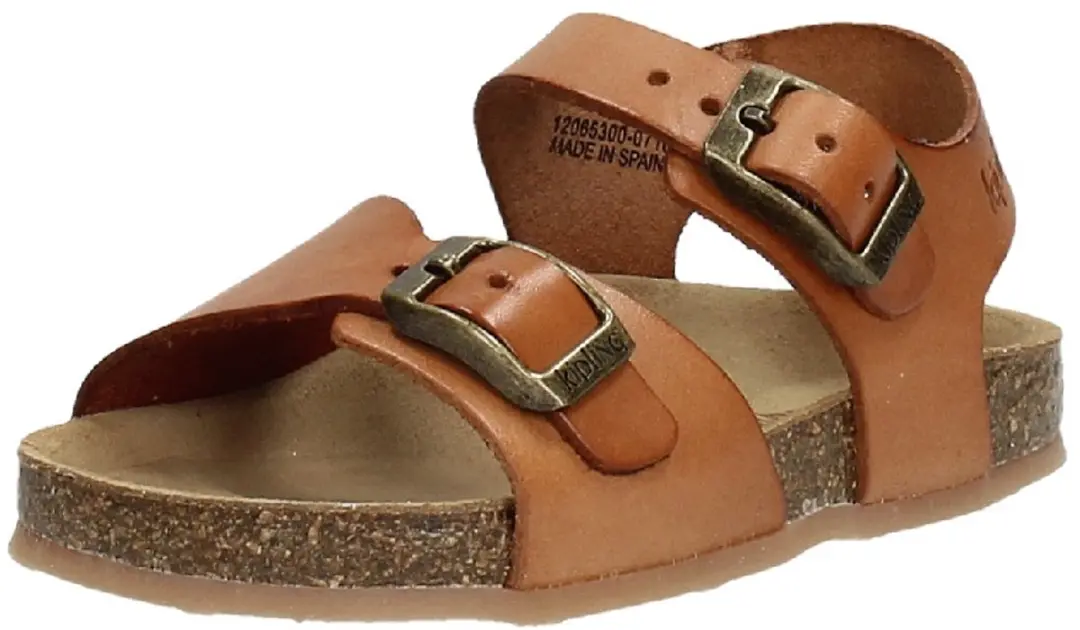 Kipling Easy 4 Sandalen - Meisjes - Cognac - Maat 22 - afbeelding 3 van 6