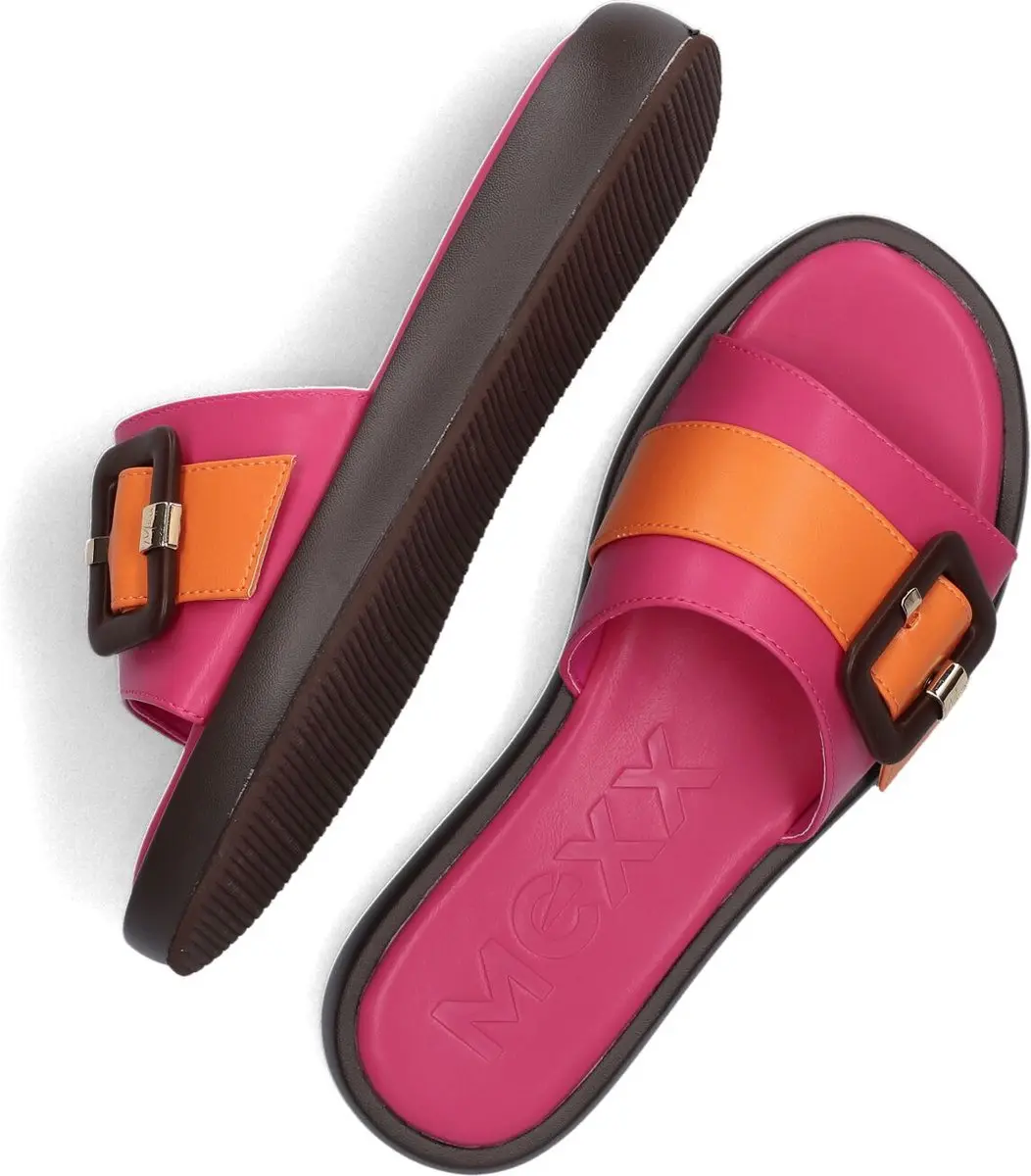 Mexx Liv Slippers Dames - Maat 37 - Roze - afbeelding 2 van 5
