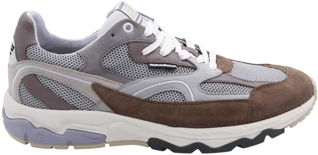 Floris van Bommel Heren Sneakers Bruin - Maat 44 - afbeelding 3 van 6