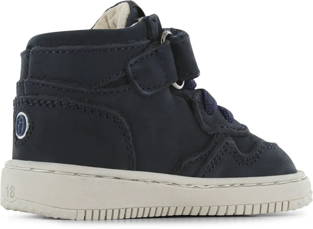Shoesme Basket Sneakertje Donkerblauw - Maat 22 - afbeelding 4 van 6