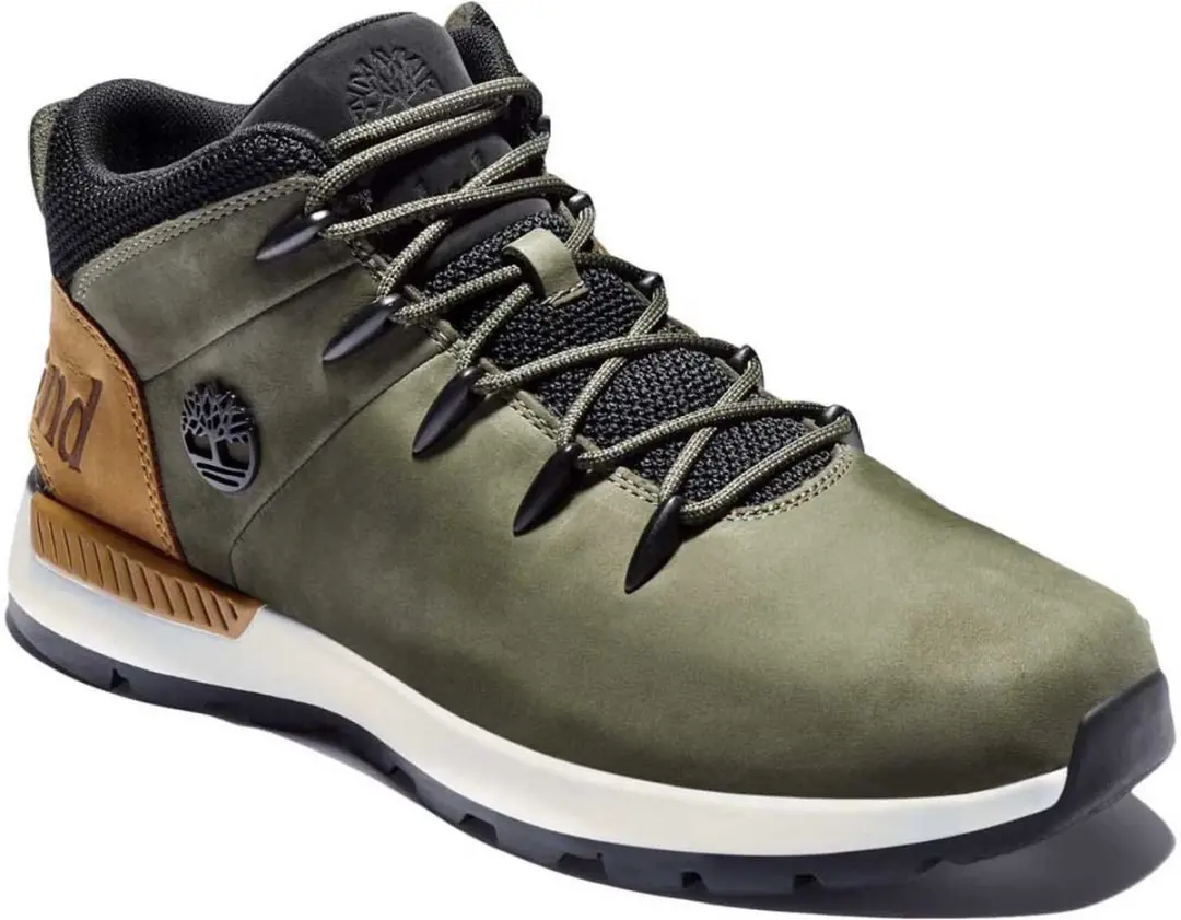 Timberland Sprint Trekker Mid Boots - Heren 43,5 - Kaki - afbeelding 3 van 6