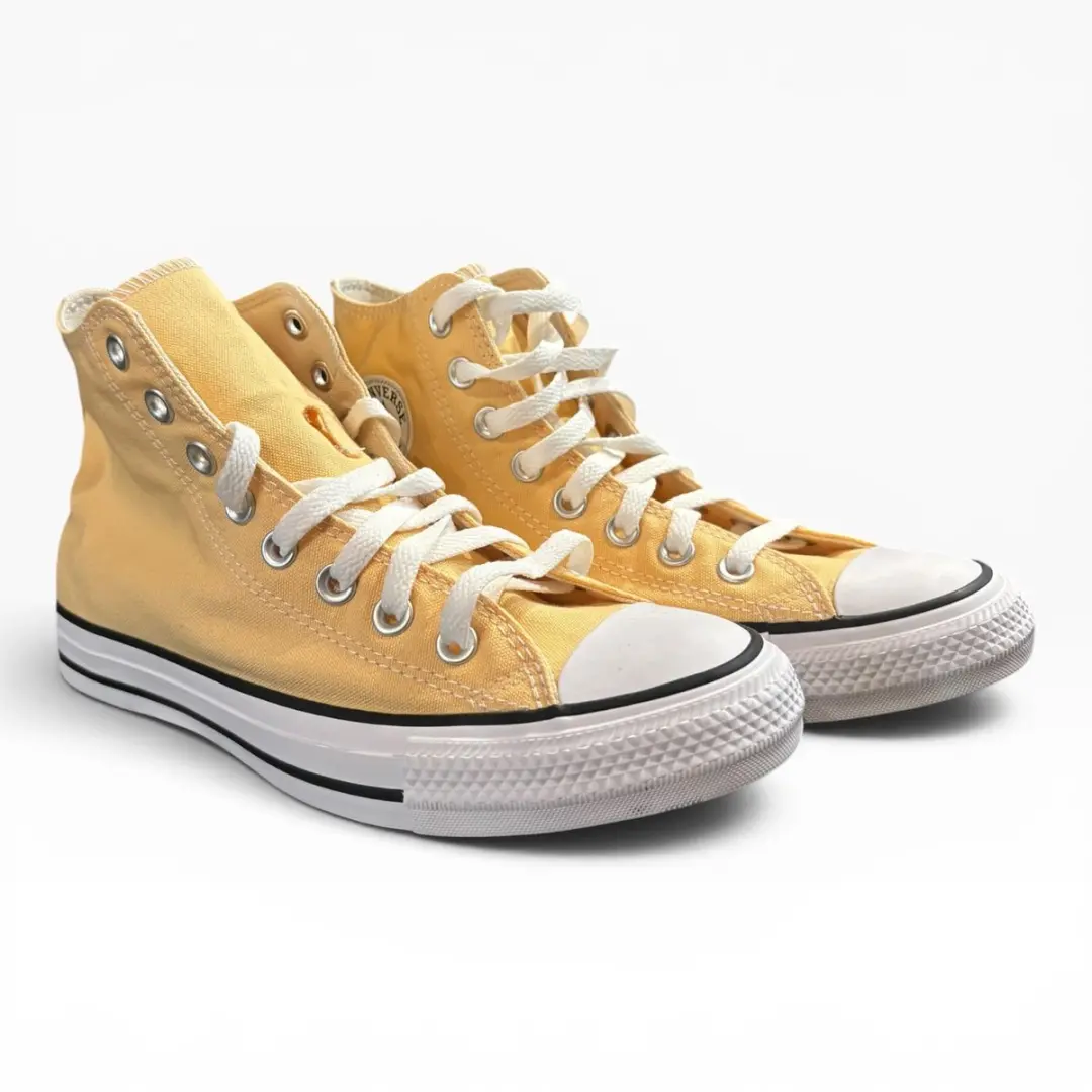 Converse CTAS HI Sneakers - Geel/Wit - Maat 37 - afbeelding 3 van 3
