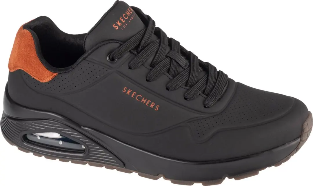 Skechers Uno Heren Sneakers 183004-bbk