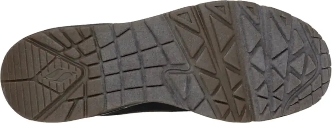 Skechers Uno Heren Sneakers 183004-BBK - Zwart