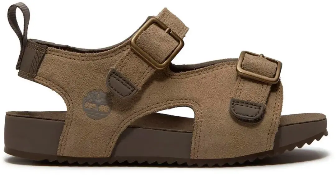 Timberland Castle Island Backstrap Jeugdsandalen Bruin EU 28 Kinderen